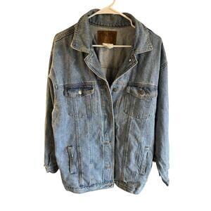 Vintage Jean Jacket Delta Blues Denim Jacket Size 1X